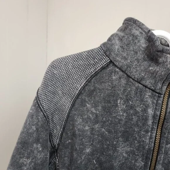 Vintage 90s Carcross Yukon Zip Sweatshirt Jacket 1990s Grunge Preppy Ski bear - Picture 6 of 11